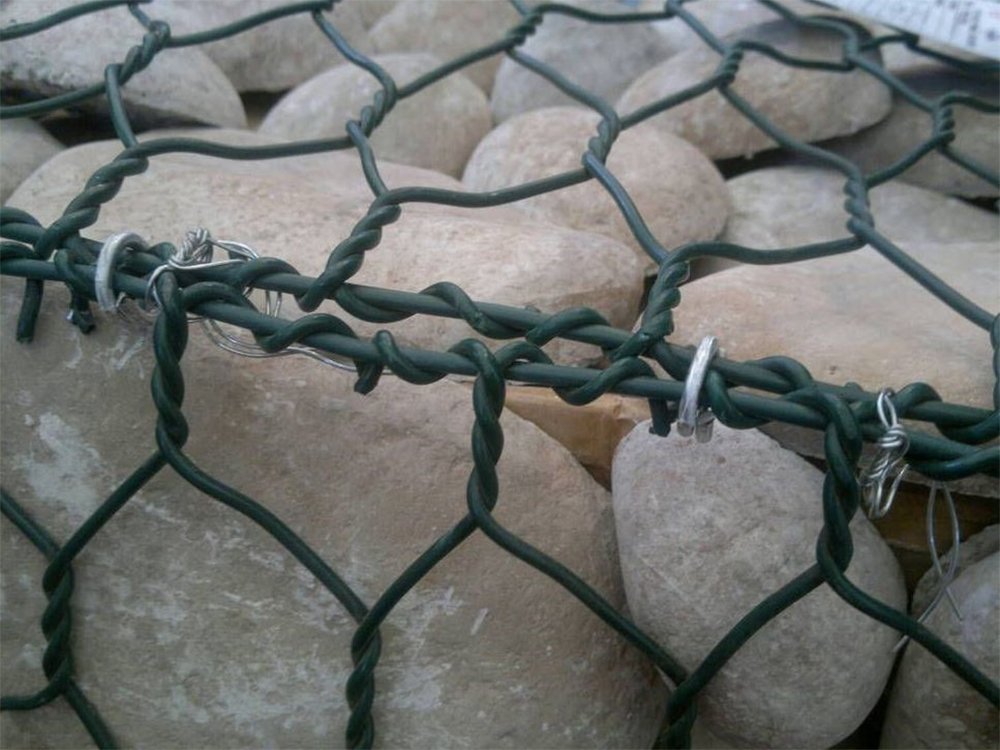 矽膠涂塑綠格網