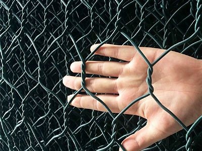 矽膠涂塑綠格網